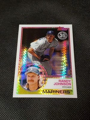 2018 Topps Silver Chrome   RANDY JOHNSON   4 FOR $7 READ DESCRIPTION FOR INFO