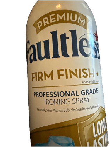 Faultless Premium Starch Firm Finish Professional Grade Ironing Spray - 20oz Can - Picture 5 of 6