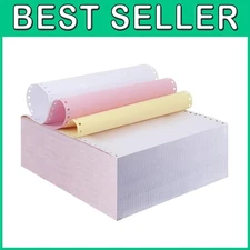 Continuous Feed Computer Paper - 9.5x11, 3 Ply, 333 Sets