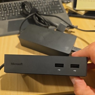 Microsoft Surface Pro Dock 3 4 5 6 7 X Book Go 1661 PF3-00005 PD9-00003 w/ AC