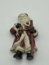 Vintage Christmas Santa Claus Refrigerator Magnet