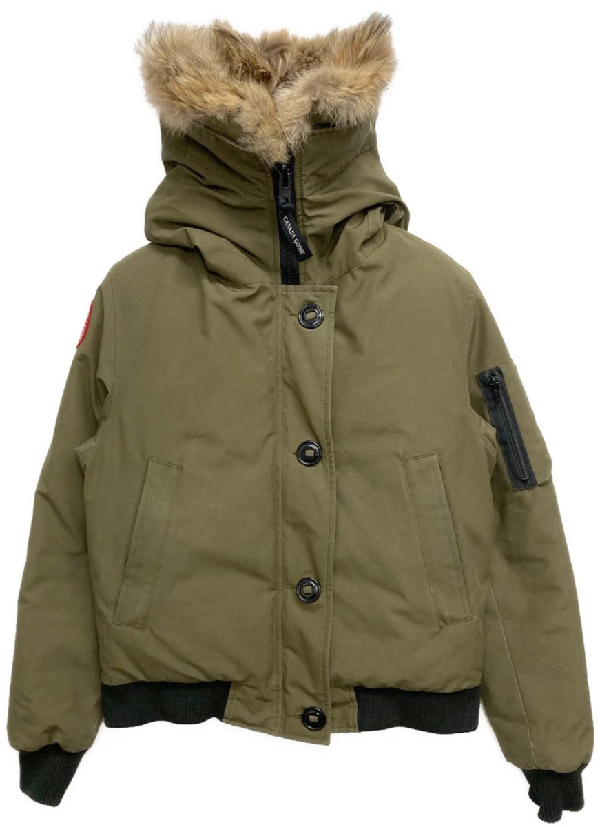 CANADA GOOSE Labrador Bomber 7967JL Khaki Nylon Size:M Jacket 