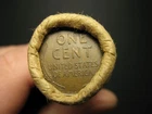 🔥OLD LINCOLN ROLL🔥 UNC. 1909 VDB REV ~ 1909 P WHEAT CENT PENNY ENDS LOT  5bu