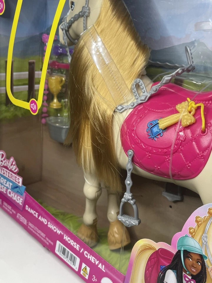 Barbie Misterios El Gran Caballo Persecución Juguete Caballo Con Sonidos y Música Nuevo Precintado Foto 4 de 4