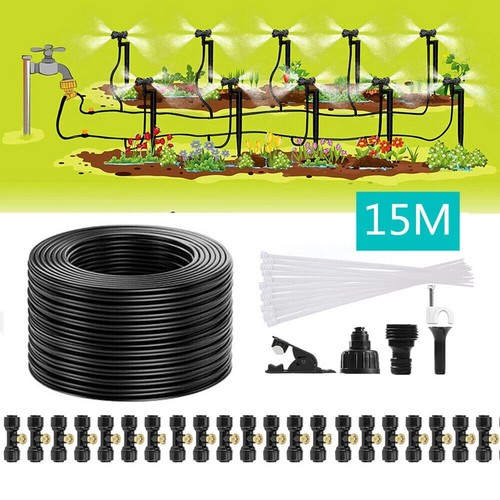 Stay Cool and Comfortable with the Outdoor Misting Cooling System 50ft Range