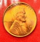 1947-S Lincoln Wheat Cent Penny GEM RD BU From an Original Bank Roll