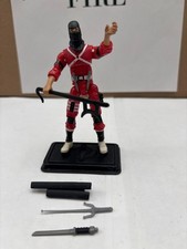 G.I. Joe Cobra Custom Hard Master 25TH ANNIVERSARY. Black paint applied to figur