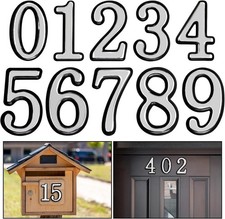 30 PCS House Numbers for Outside - 3 Sets of 0-9 Adhesive Mailbox Numbers, 2 Inc