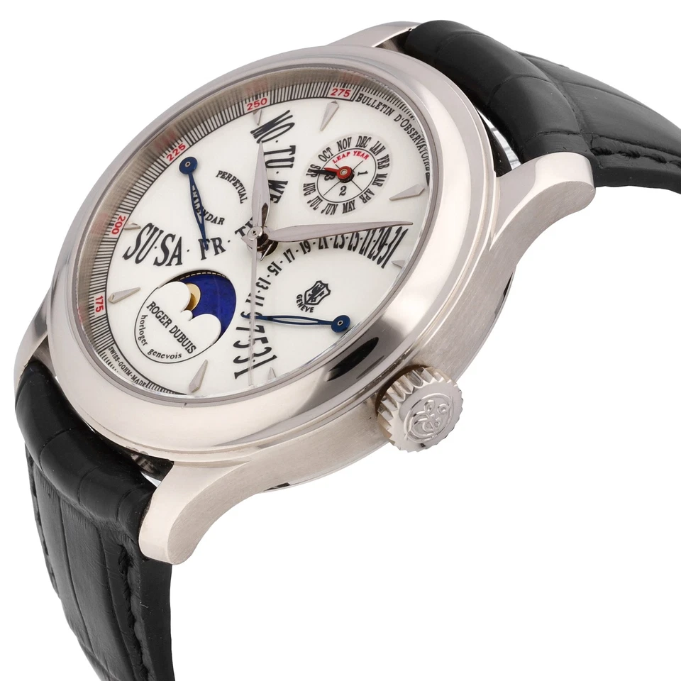 Reloj Hombre Roger Dubuis Homenaje Oro Blanco 18k Calendario Perpetuo H37 5772 0 Foto 2 de 4