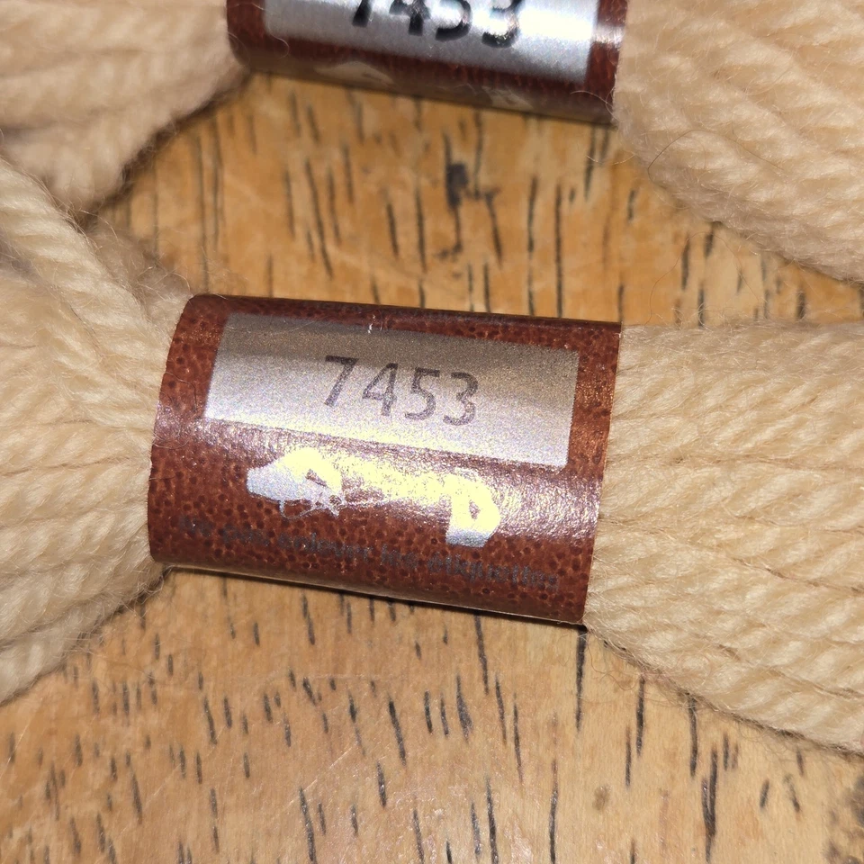 DMC Laine Colbert Wool Yarn Tapestry Needlework Needlepoint 7453 Ivory 2 Skeins - Image 2 of 3