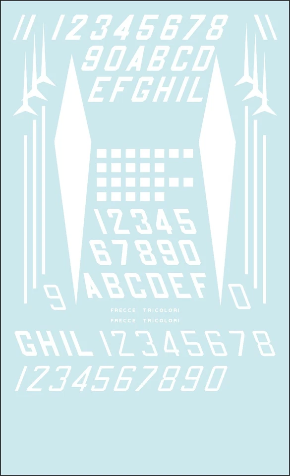 TAURO MODEL TM48/530 PATTUGLIA ACROBATICA FRECCE TRICOLORI F-86, G 91 SCALA 1:48 - Immagine 2 di 4