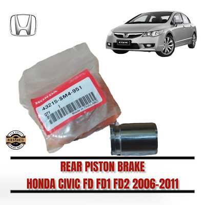 Honda Civic FD FD1 FD2 2006-11 1.8 2.0 Brake Cylinder Piston Rear