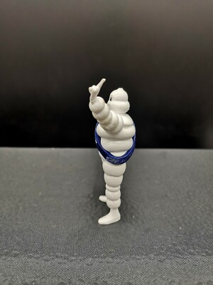 NO PACKAGE NO CHAIN Michelin Man with Helmet Bibendum Doll Mini