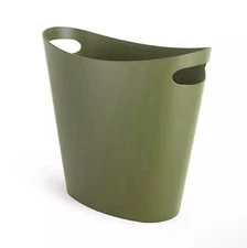 MOSS GREEN Simply Essential™ 2-Gallon Slim Waste Basket BATH College Dorm SKINNY