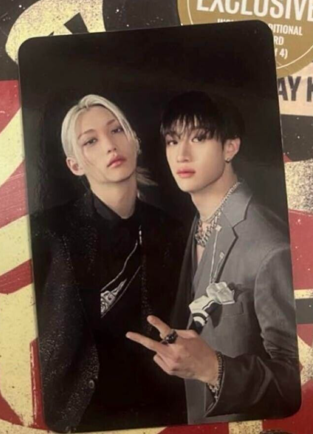 Stray Kids Bang Chan Felix HOP B&N Photocard PC Photo card Stray Kids Bang Chan Felix HOP B&N Photocard PC Photo card