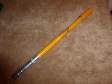 Vintage 60's - 70's  Silca "Flat Top" Frame Pump - YELLOW - 440 mm only - "NOS"