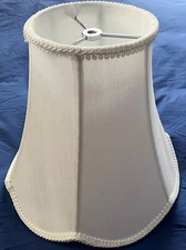 Urbanest Classic Handmade Faux Silk Softback Scalloped Bell Shape Lamp Shade