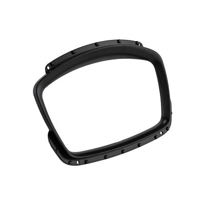 Zierring Tachometer SIP Style eckig schwarz matt für Vespa GTS Supertech HPE 125