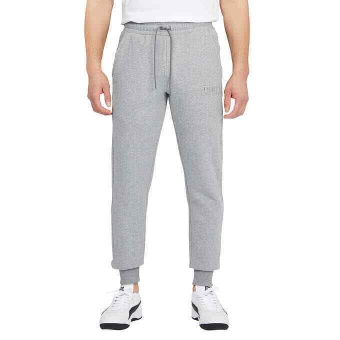 PUMA Black Lounge Fleece Jogger Sweatpants Size M Medium Mens 