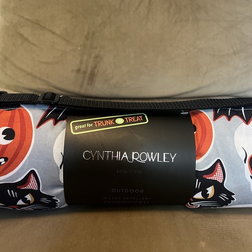 Cynthia Rowley Halloween Outdoor Picnic Reversible Throw Blanket 60” x 70” New - Picture 6 of 6