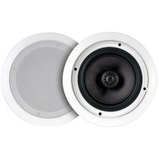 6.5" In ceiling Bluetooth Speaker System Built in Amplifier 9" frame 2 NEW