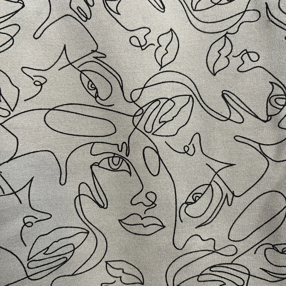 WynneLayers Ponte Solution Legging Green Art Bohemian Petite 1X Thick Stretch - Изображение 2 из 4