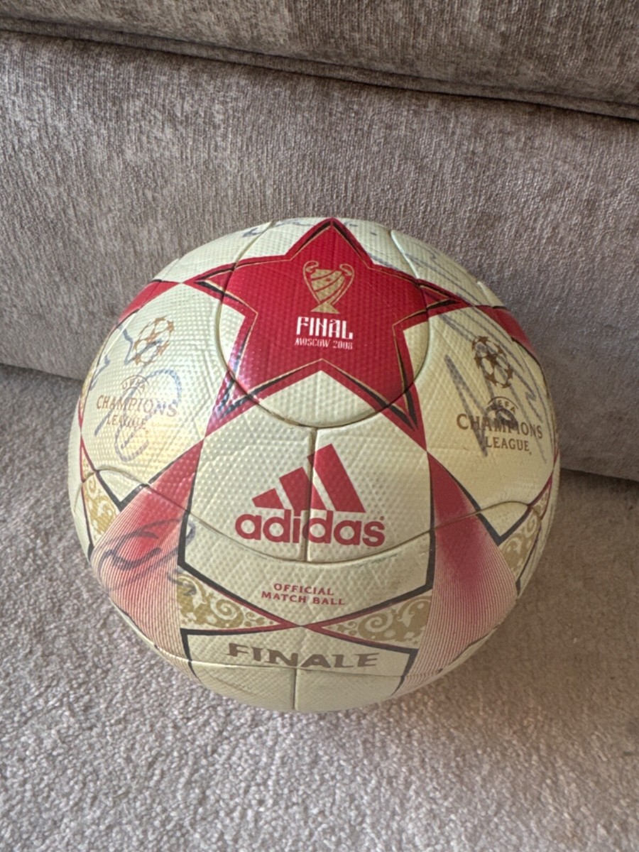 Official match Champions league 2008 signed UK
