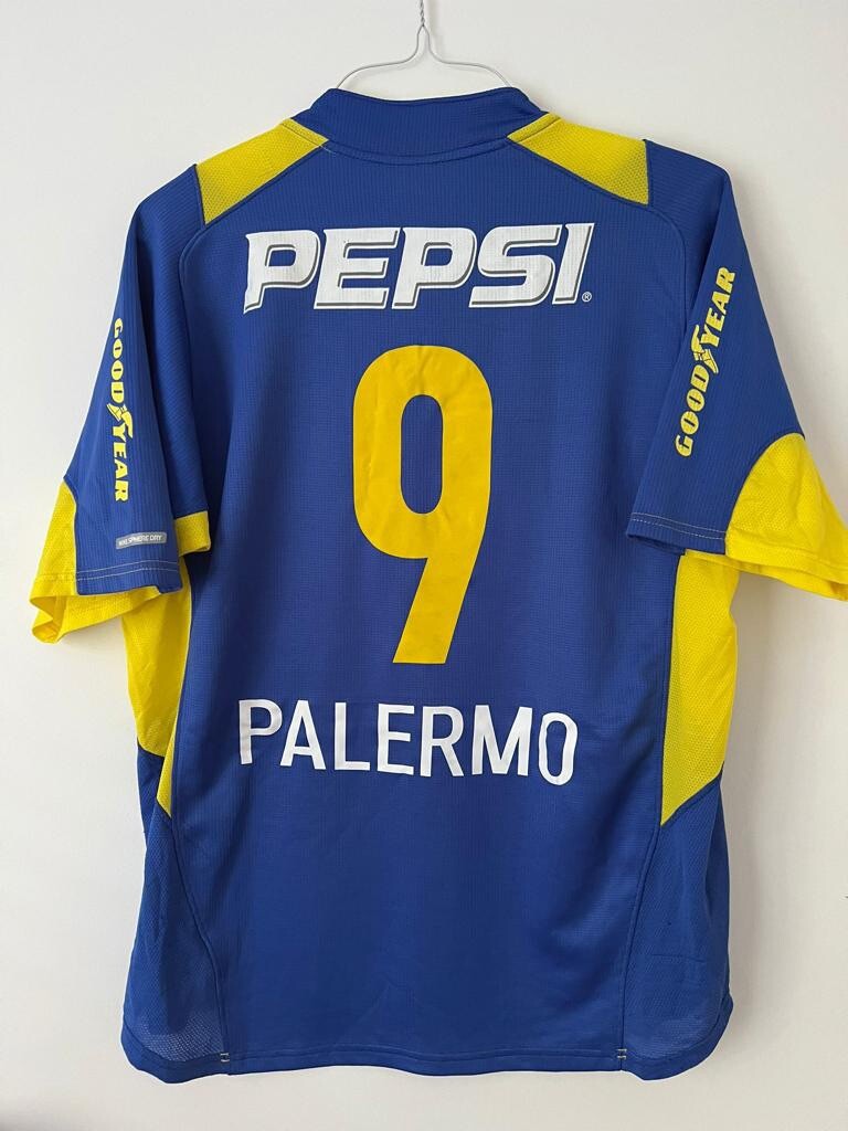Boca Juniors CABJ 2001 2002 Camiseta De Fútbol En Local Camisa RIQUELME