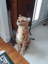 Melissa And Doug Cheetah Jumbo 32" Plush Realistic Standing Stuffed Animal
