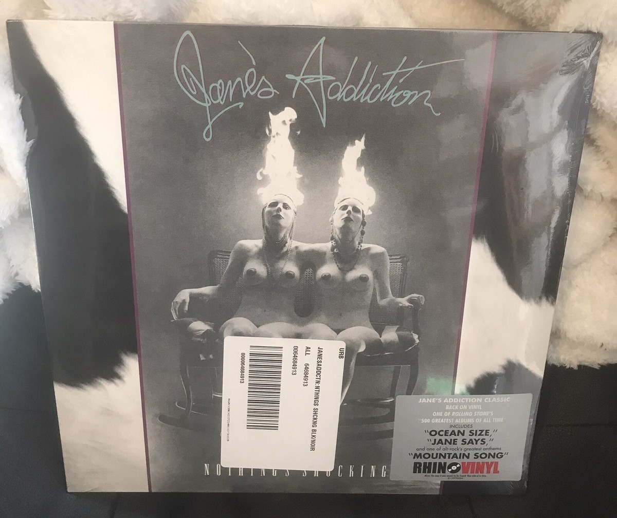 JANE'S ADDICTION NOTHING'S SHOCKING VINYL NEW!! 180 GRAM LP JANE