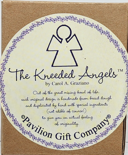 The Kneeded Angels, Flower Girl in Flowy Dress, 3.5" Tall Figurine, New in Box - Picture 10 of 10
