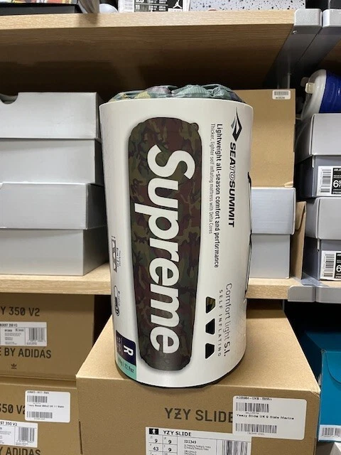 Sac de couchage auto gonflant SUPREME camouflage vert