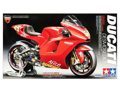 Tamiya Ducati Desmosedici Bike Motorrad Modellbausatz im Maßstab 1:12 - schneller Versand