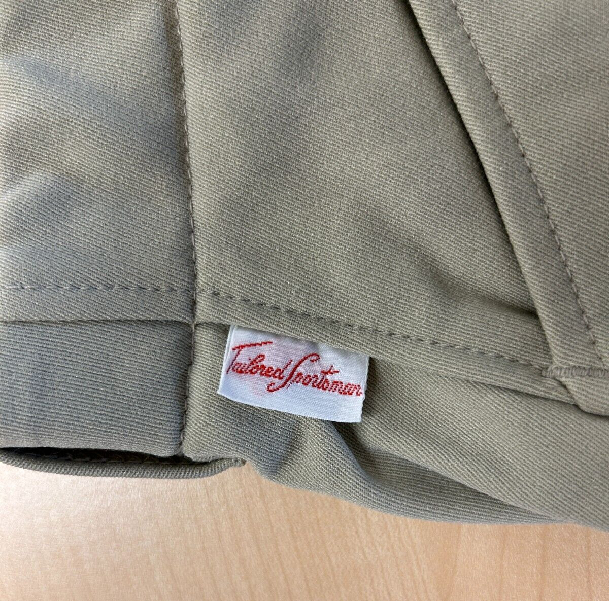 Tailored Sportsman Tan Equestrian Horse Riding Side Zip Breeches Size 28