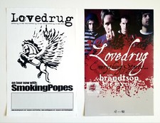 Lovedrug *Spring + Fall 2006 Tour* 11x17 Posters Brandtson Smoking Popes Myriad