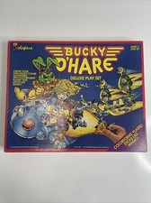 RARE Colorforms Bucky O' Hare Deluxe Play Set Classic NES Vintage Displays Well