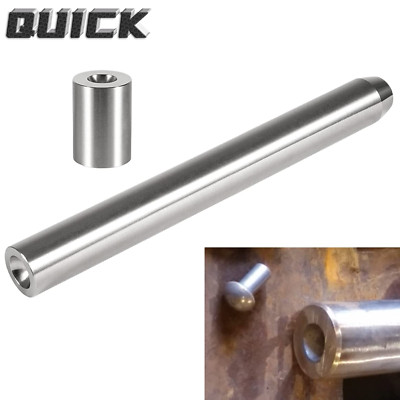 Blacksmith Rivet Heading/Bucking Dome Tool Kit Fit 1/2'' Round Head Rivet