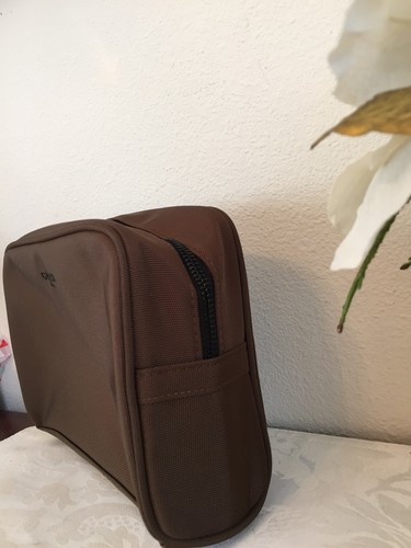 gucci guilty parfums brown case pouch make up bag trousse