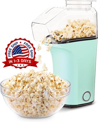 Máquina Para Hacer Palomitas De Maíz Con Aire Caliente De 16 Tazas Con Taza Medi