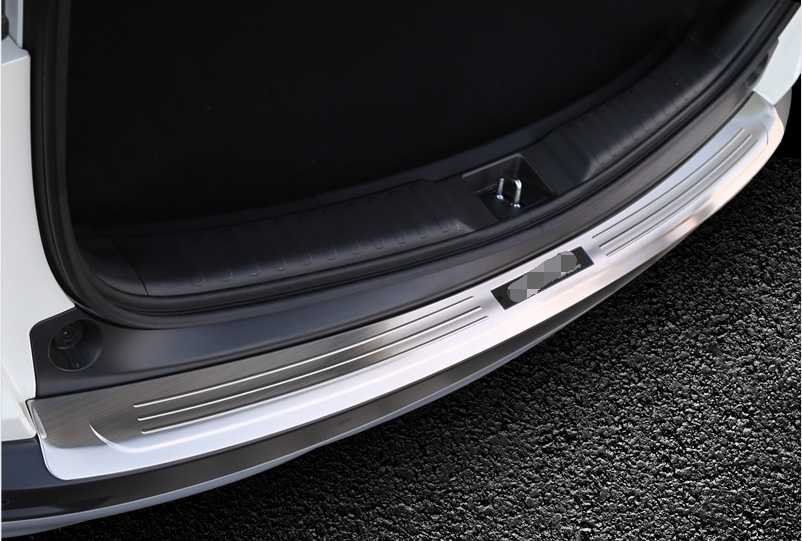 For 20172020 21 Honda CRV CRV Silver Steel Rear Bumper Sill Plate