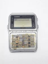 Casio Data Bank DBC-610 Digital Vintage Men’s Watch For Parts AHS36TAB1