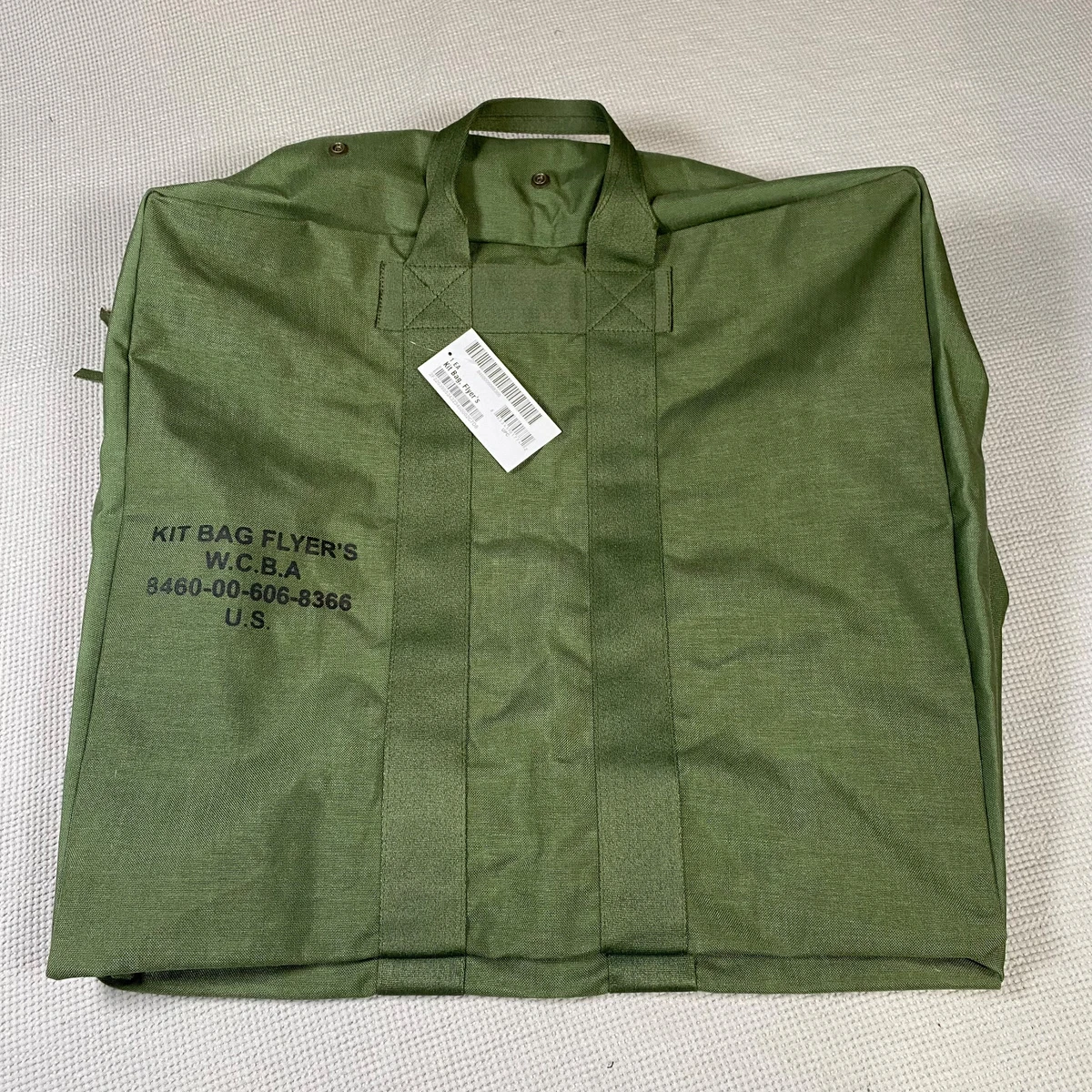 Sac Flyer's Kit U.S. Air Force/Army - Vert - Militaria Américain - Occasion