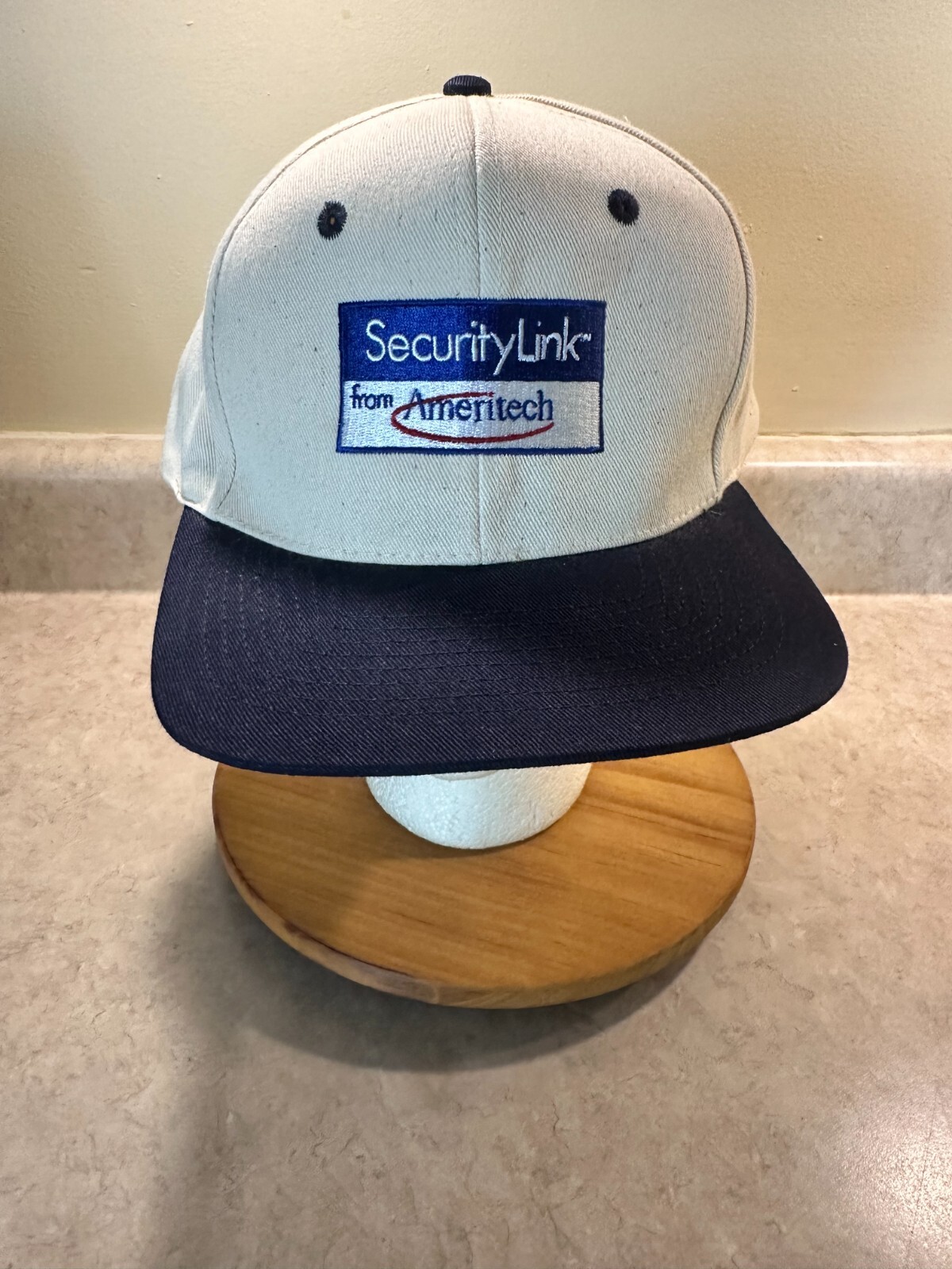 Security Link from Ameritech Embroidered Logo Sna… - image 1