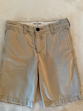 Abercrombie Boys Tan Chino Shorts