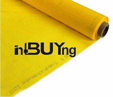 1 Yard 300 Mesh Count Silk Screen Printing Mesh Fabric Polyester Yellow Material