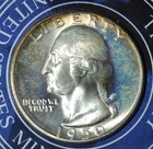 1950 D Washington Quarter --BU {{{D368