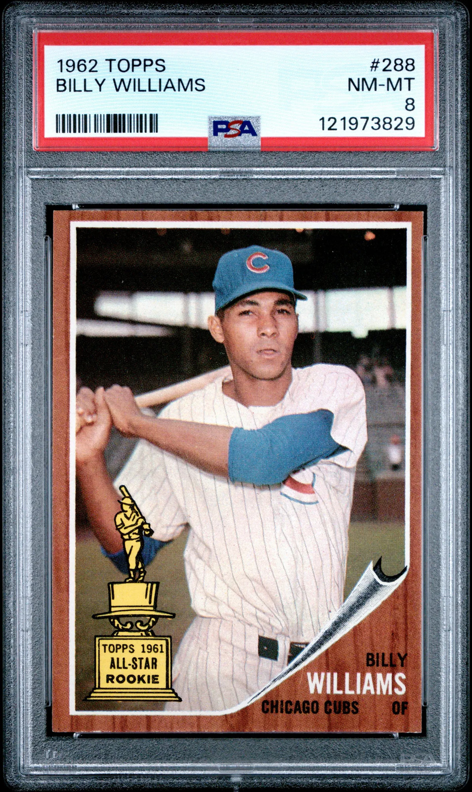 1962 Topps Billy Williams #288 PSA 8 Supr High End