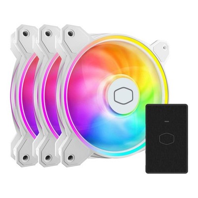 Cooler Master MasterFan MF120 Halo White 3in1 Computergehäuse 12c Lüfter