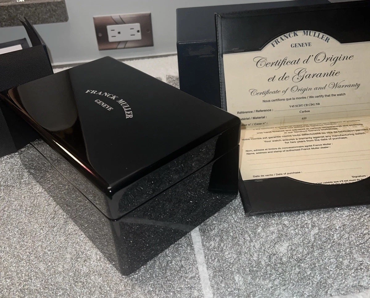 Franck Muller Watch Presentation Box (Single)s for sale | eBay