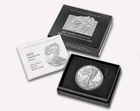 2023 S 1oz American Silver Eagle $1 One Dollar Proof Coin w/ Box & COA 23EM
